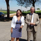 Milagros Marcos (izquierda) sorprendió a todos con sus declaraciones acerca del futuro del Ctacyl.-L.V.