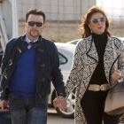 El diestro Ortega Cano, acompañado por su pareja, Ana María Aldón, a su llegada hoy a la cárcel de Zuera (Zaragoza), a donde ha regresado tras disfrutar de su segundo permiso penitenciario, y lo ha hecho "tranquilo" porque, según dice, después de todo est-Foto: EFE/ TONI GALÁN
