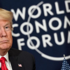Trump, en Davos.-FABRICE COFFRINI / AFP
