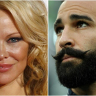 Pamela Anderson y Adil Rami-