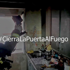 Captura del vídeo de la campaña de Bomberos.-BOMBEROS DE BURGOS
