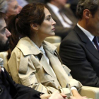 Tamara Falcó asiste en Madrid a la presentación del libro de Mario Vargas Llosa La llamada de la tribu, el pasado día 21.-EFE / JAVIER LIZON