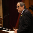 Quim Torra en el pleno del Parlament.-/ JOAN CORTADELLAS