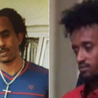Mered Yehdego Medhane, considerado el verdadero traficante de personas (izquierda), y Mered Tesfamariam, el eritreo extraditado a Italia.-