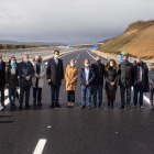 Inauguración del tramo de la A-73 entre Pedrosa de Valdelucio y Báscones de Valdivia. TWITTER