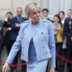 Brigitte Macron, en la ceremonia inaugural del Elíseo.-AFP / THIBAULT CAMUS