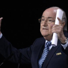 Josep Blatter, en Zúrich.-Foto:   AP / WALTER BIERI