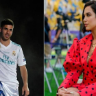 El futbolista Marco Asensio y la cantante Dua Lipa.-EL PERIÓDICO