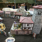 Escena del Belén Monumental del Ejército de Tierra, el Nacimiento de interior más grande de España. TOMÁS ALONSO