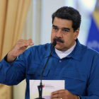El presidente de Venezuela Nicolás Maduro durante un discurso televisivo.-AFP / PRESIDENCIA DE VENEZUELA