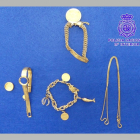 Imagen de archivo de joyas robadas. POLICÍA LOCAL