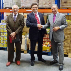 Miguel Ángel López, Javier García y José Luis Herrero-ECB