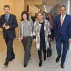 La vicepresidenta de la Junta, Rosa Valdeón, en un acto en Burgos.-SANTI OTERO