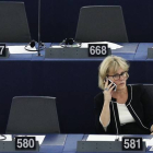 La eurodiputada francesa Nadine Morano en el Parlamento europeo.-VINCENT KESSLER / REUTERS