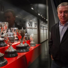 Javier Clemente, en el museo del Athletic.-STRINGER