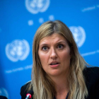 La directora ejecutiva de ICAN, Beatrice Fihn.-JEWEL SAMAD / AFP