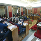 Imagen del pleno celebrado ayer en el Ayuntamiento.-RAÚL G. OCHOA