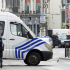 Miembros de las fuerzas especiales de seguridad belgas, en el centro de Bruselas.-EFE / ARCHIVO