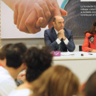 Jorge Guitérrez y Rosa Pérez en la presentación.-ISRAEL L. MURILLO