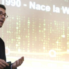 Pablo Foncillas, durante su conferencia ayer en el Palacio de Saldañuela.-Raúl G. Ochoa