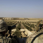 Militares estadounidenses en la localidad siria de Manbij.-/ SUSANNAH GEORGE / AP