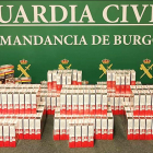 Cajetillas incautadas.-ECB