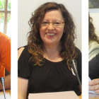 Guillermo Ubieto (IU), Esperanza Muñoz (Miranda Puede) y José Ignacio Redondo (Ganemos Miranda).-E.M.