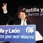 El candidato del Partido Popular a la Presidencia de la Junta, Alfonso Fernández Mañueco.
