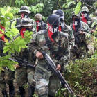 Guerrilleros del ELN.-