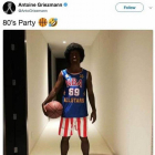 Fotografía de Antoine Griezmann que ha causado polémica en las redes.-INSTAGRAM DE GRIEZMANN