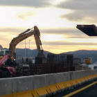 Obras en el tramo de enlace de la extinta autopista AP-1 con la AP-68.-ECB
