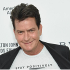 Charlie Sheen en el evento de la Fundación Elton John contra el VIH.-JAIME MCCARTY
