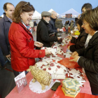 Los productores de alubia roja conciben esta feria como una oportunidad para aumentar sus ventas.-RAÚL G. OCHOA