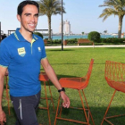 Alberto Contador, en Abu Dhabi.-EFE / LUCA ZENNARO