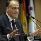 Javier Tebas,presidente de la LFP.-