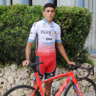 Óscar Quiroz disputó ayer su primera carrera con el Burgos BH-I. L. Murillo