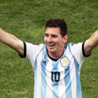 Leo Messi, con la selección argentina.-EFE / FERNANDO BIZERRA JR