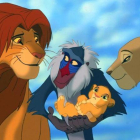 Imagen de la película de Disney 'El rey León'.-