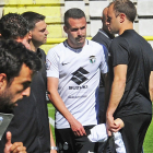 Goti se retira del campo lesionado.-ISRAEL L. MURILLO