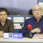 Nacho Fernández y Gonzalo Antón son los máximos responsables de la confección de la plantilla-Raúl G. Ochoa