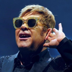 Elton John, este domingo en el Palau Sant Jordi.-EFE / ALEJANDRO GARCÍA