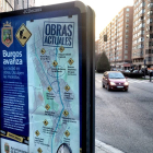 Imagen de un mupi en la avenida de la Paz.-ISRAEL L. MURILLO