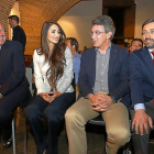 Antonio Silván, Jeanette Dayana Darnell, Juan Martínez Majo y Eduardo Álvarez, en la presentación del documental.-ICAL