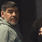 Diego Maradona, en febrero, en Madrid.-EFE