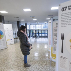 La exposición de UBUVerde se podrá visitar en el vestíbulo de la Escuela Politécnica Superior del Campus Río Vena de la Universidad de Burgos hasta el 31 de enero.-ISRAEL L. MURILLO