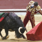 Imagen de El Fandi, durante los pasada feria de San Pedro y San Pablo.-SANTI OTERO