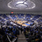 Vista general del Coliseum un día de partido.-MARÍA GONZÁLEZ / SPB