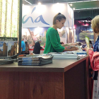 La mancomunidad turística Raíces de Castilla participó dentro del stand de la Junta.-ECB