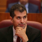 El portavoz socialista Luis Tudanca en la sesión de tarde del debate de Investidura-Ical