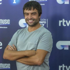 Manu Guix posa en la presentación de la nueva temporada de Operación Triunfo, en el Parque Audiovisual de Cataluña, Terrassa.-FERRAN SENDRA